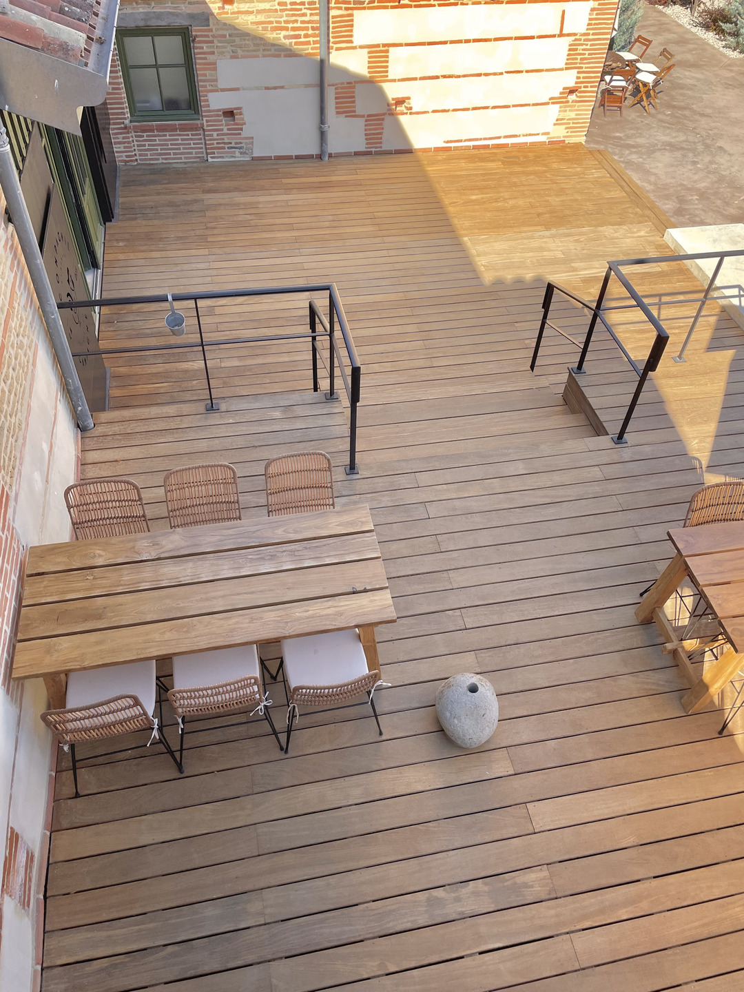 Terrasse bois sur pilotis